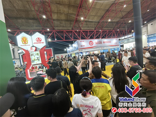 印尼国际两轮车、零配件及用品展览会（Asiabike Jakarta）现场气氛高涨