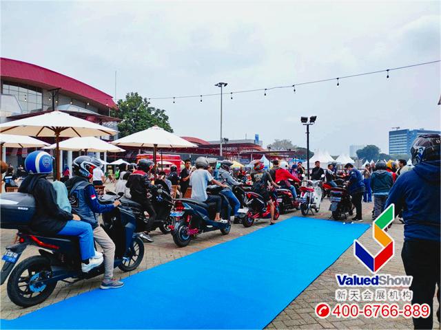 印尼国际两轮车、零配件及用品展览会（Asiabike Jakarta）试骑区