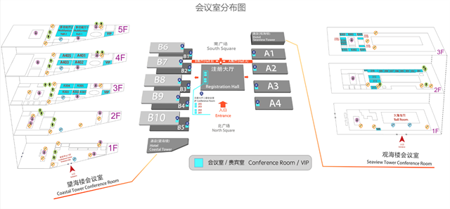 展会室内分布图