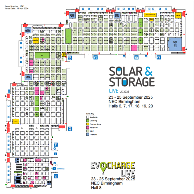 Solar & Storage Live UK展位圖