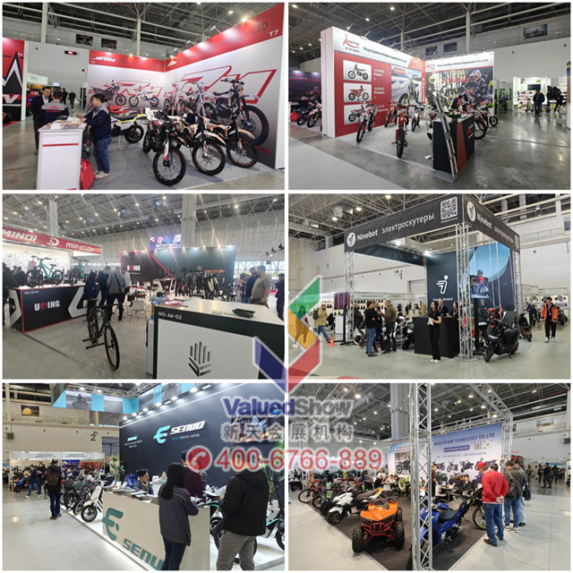 俄罗斯两轮车现场中国展商