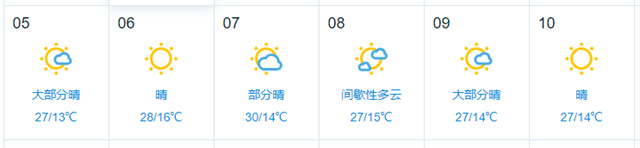 天气预报 天气预报