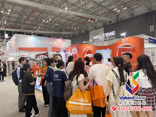 越南美容展新天国际会展拍摄