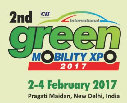 2017年印度绿色新能源车辆及汽配展览会International Green Mobility Expo