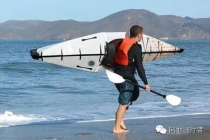 水上娱乐新潮流——可以折叠的皮划艇