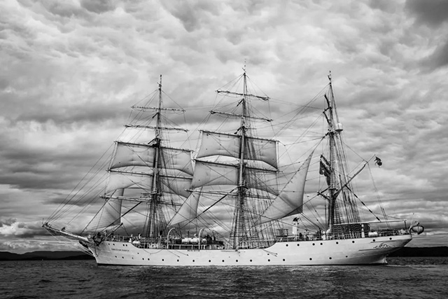 帆船，后的貴族出征