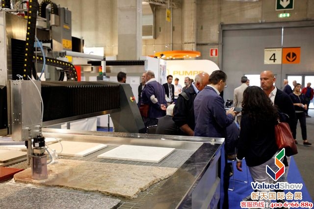 开采石材机器来自意大利石材展,维罗纳石材展,Marmomacc