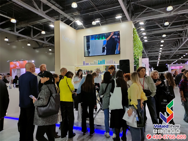 俄罗斯美容展现场
