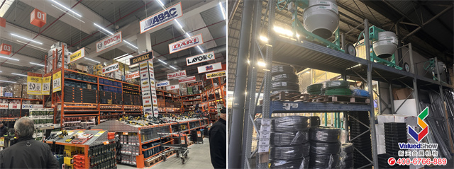 新天会展带领现场考察