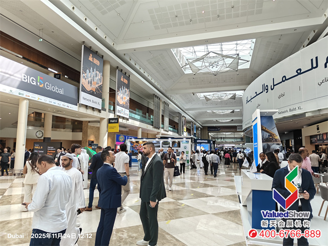 2025年迪拜五大行业展新天会展拍摄