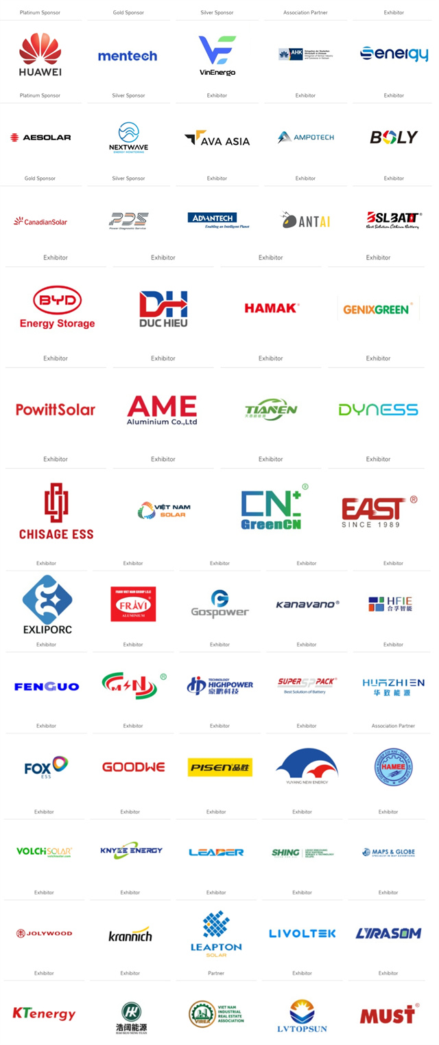 2025年参展商和赞助商名录（部分）