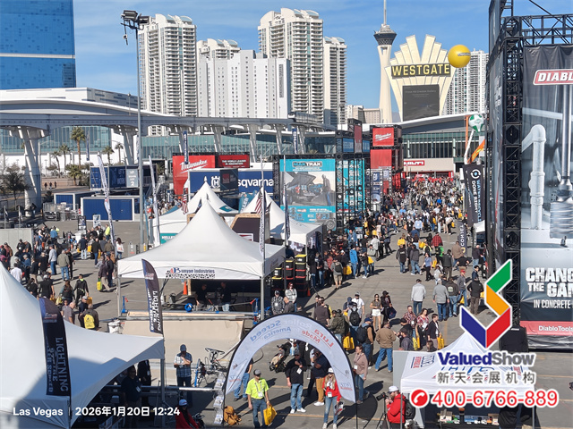 美国混凝土世界博览会　新天会展拍摄