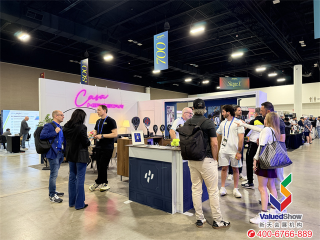 美国球拍运动展会－新天会展拍摄