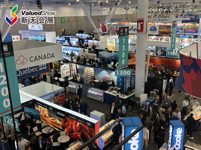 波士顿水产展现场 新天会展拍摄