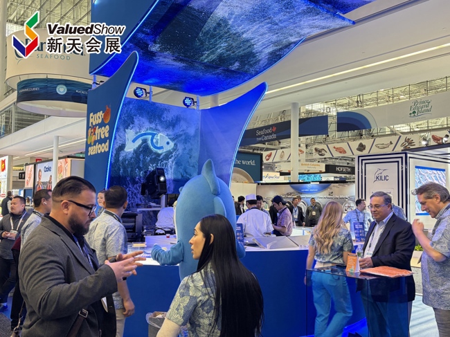 波士顿水产展现场 新天会展拍摄