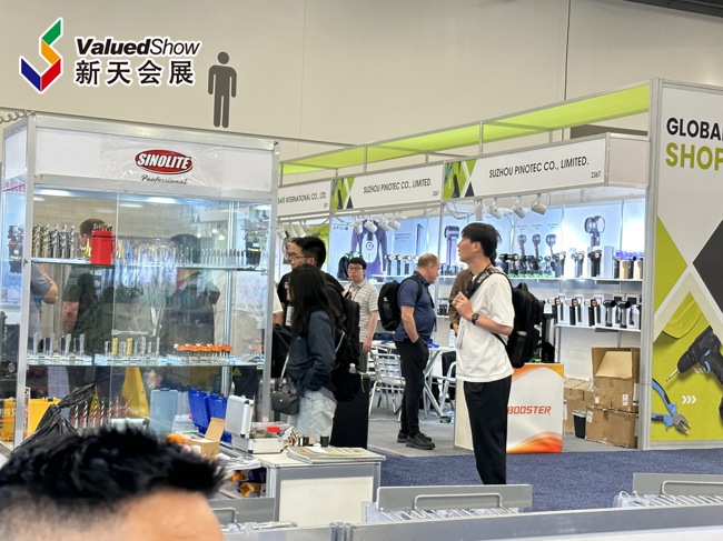美国五金展 新天会展拍摄