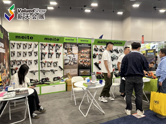 美国五金展 新天会展拍摄