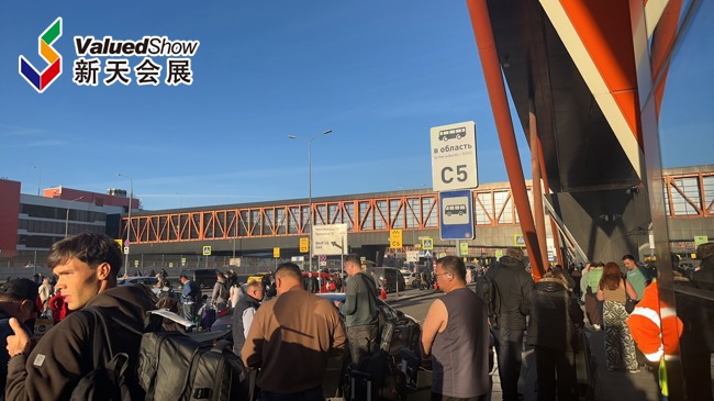 俄罗斯莫斯科建材展 新天会展拍摄