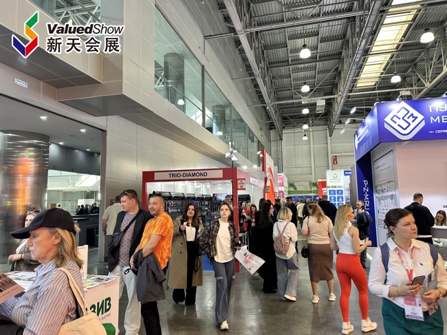 俄罗斯莫斯科建材展 新天会展拍摄