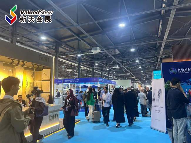 利比亚班加西建材展 新天会展拍摄