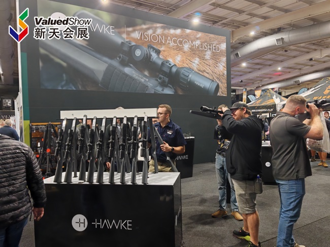 南非约翰内斯堡狩猎用品展 新天会展拍摄