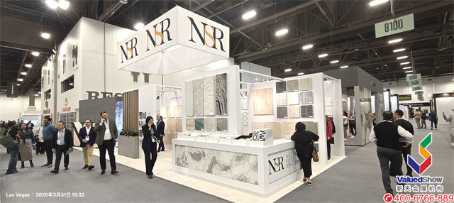 美国石材展-新天会展拍摄