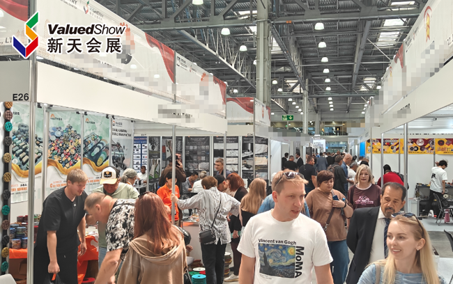 俄罗斯莫斯科石材展  新天会拍摄