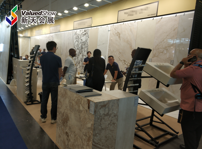 意大利维罗纳石材展现场 新天会展拍摄