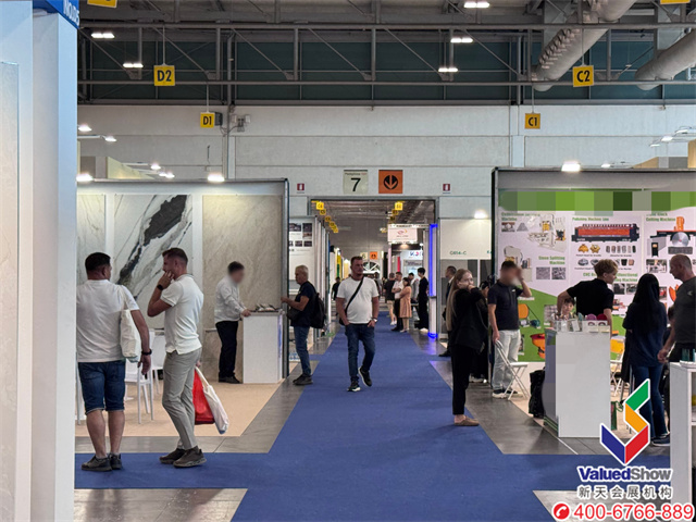意大利石材展-新天会展拍摄