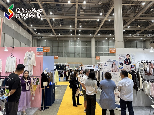 日本东京时尚产业展 新天会展拍摄 日本东京时尚产业展 新天会展拍摄