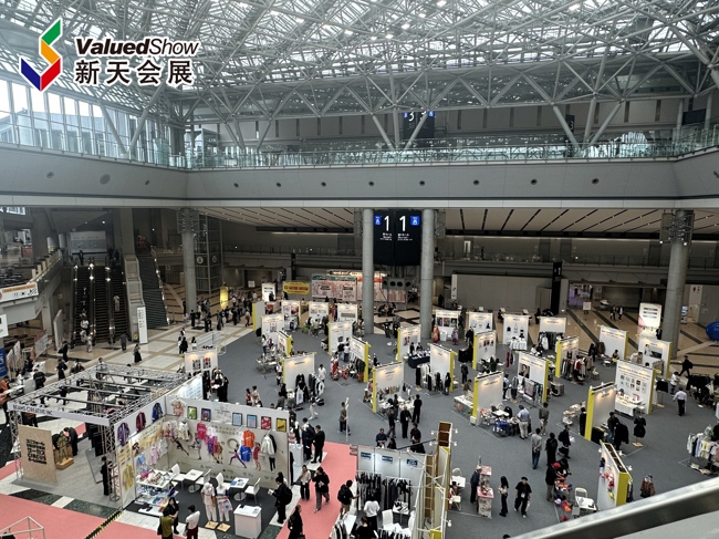 日本东京时尚产业展 新天会展拍摄 日本东京时尚产业展 新天会展拍摄